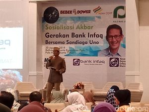 Sandiaga Sosialiasi Bank Infaq: Terobosan Konkret Atasi Masalah Sandiaga Sosialiasi Bank Infaq: Terobosan Konkret Atasi Masalah