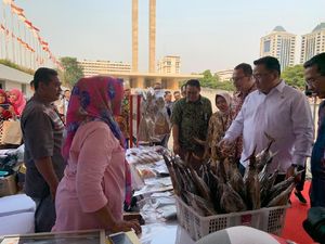 Bantu UMKM, Kemendes-Kemenkeu Gelar Pasar Rakyat