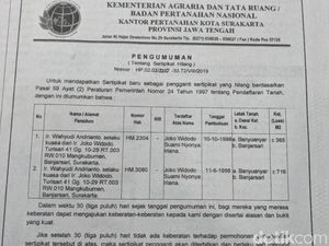 Ke Mana Hilangnya 2 Sertifikat Tanah Milik Jokowi?