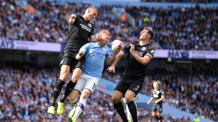 Babak Pertama, Manchester City 2-0 Brighton