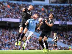 Babak Pertama, Manchester City 2-0 Brighton