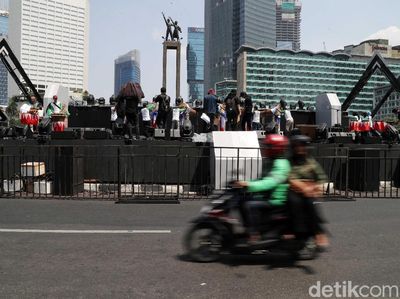Mengintip Persiapan Jakarta Muharram Festival di Bundaran HI
