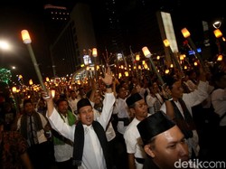 Pertama dalam Sejarah, Jakarta Pawai Obor Libatkan 4.000 Orang