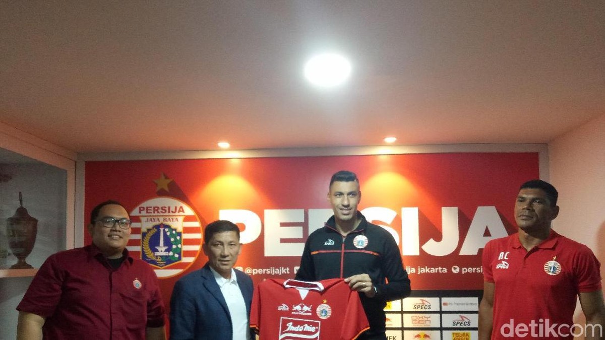 Persija Jakarta resmi perkenalkan Xandao (Amalia Dwi Septi/detikSport)