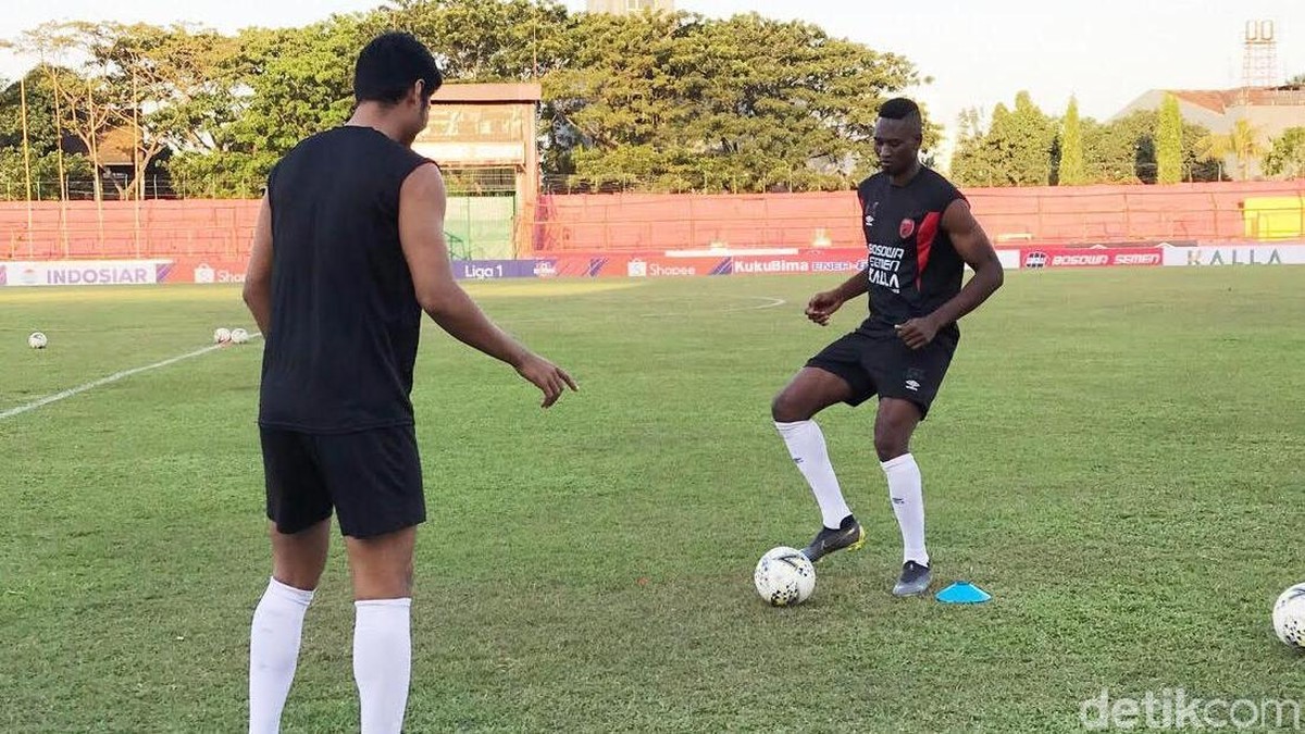 Amido Balde berlabuh ke PSM Makassar. (Foto: Muhammad Nur Abdurrahman/Detikcom)
