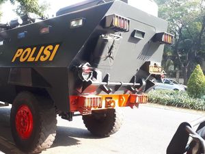 Barracuda Disiagakan di KPU Jelang Penetapan Anggota DPR Terpilih