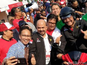 Luhut Gantikan Jokowi Satmori Motor Listrik