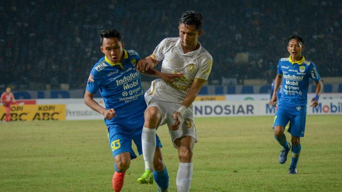 PSS Sleman kalah dari Persib Bandung karena kurang fokus (ANTARA FOTO/Raisan Al Farisi)
