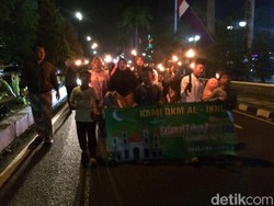 Sambut 1 Muharam, Warga Ciamis Gelar Pawai Obor