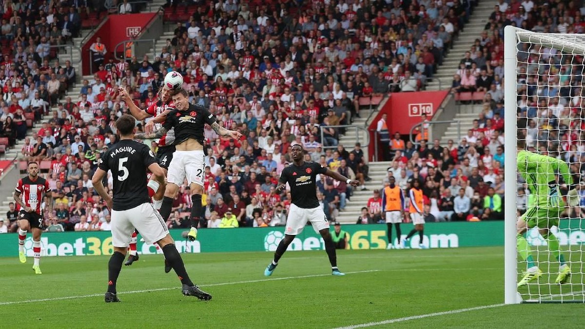 Manchester United ditahan imbang Southampton 1-1 dalam lanjutan Liga Inggris (Foto: Hannah McKay/Reuters)