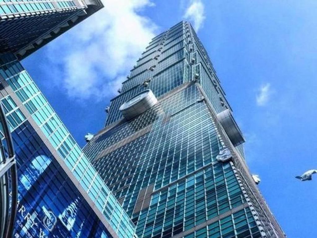 Sering Gempa, Taiwan Punya Gedung Tertinggi Kedua Dunia Sering Gempa, Taiwan Punya Gedung Tertinggi Kedua Dunia