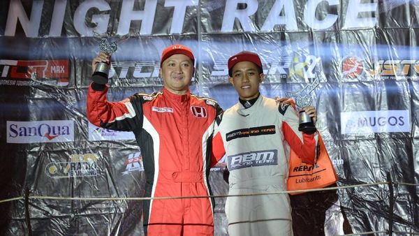 Alvin Bahar Pertahankan Gelar Juara ISSOM Night Race