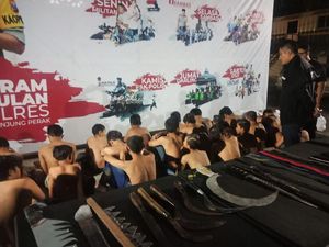 Dua Kelompok Remaja di Surabaya Diamankan Karena Janjian Tawuran