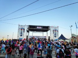 Meriah! Pesta Rakyat BYMS 2019 di Pantai Losari Makassar