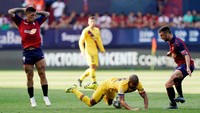 Bertanding ke Estadio El Sadar, Sabtu (31/8/2019), Osasuna, yang notabenenya tim promosi Liga Spanyol 2019/2020 langsung geber.