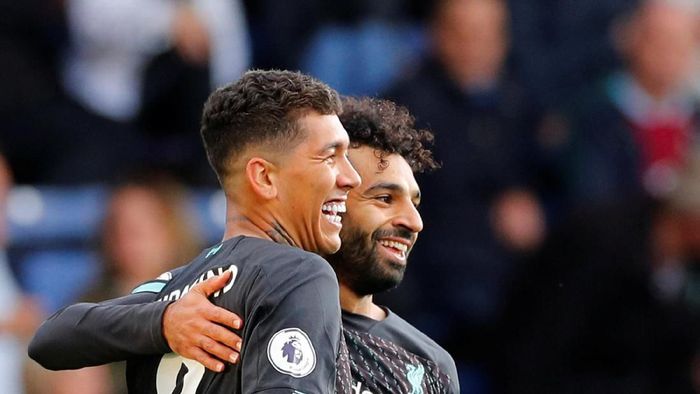 JUDI ONLINE Roberto Firmino sudah cetak 50 gol di Premier League (Phil Noble/Reuters)