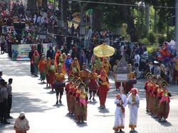 Meriahnya Karnaval Heritage Lombok-Sumbawa di APGN 2019