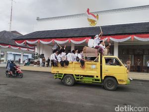 Melihat Kemeriahan Pawai Taaruf Tahun Baru Islam di Pendopo Ciamis