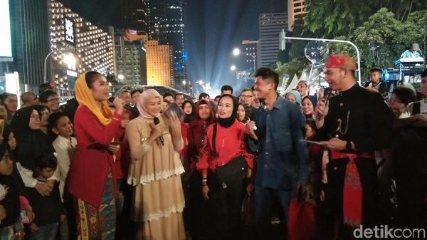 Foto Seru Wisatawan Nikmati Jakarta Muharram Festival