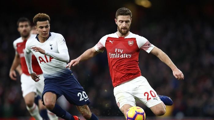 Arsenal akan beradu dengan Tottenham Hotspur malam ini (Julian Finney/Getty Images)