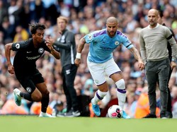 Partai pekan keempat Liga Inggris antara Manchester City vs Brighton digelar di Etihad Stadium, Sabtu (31/8/2019) malam WIB. REUTERS/Jon Super.