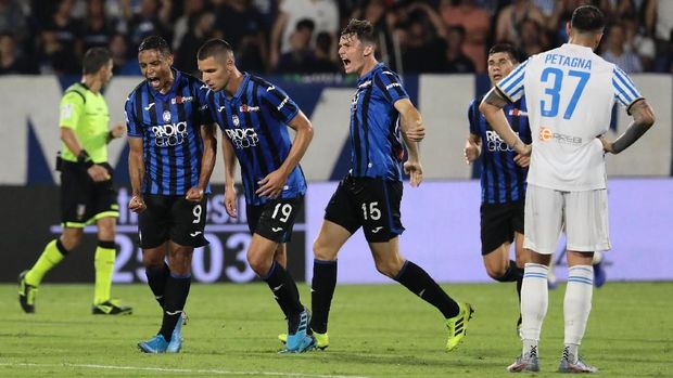 Atalanta untuk kali pertama tampil di Liga Champions musim ini.