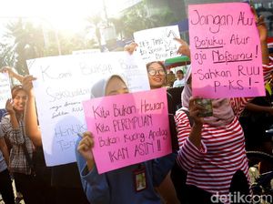 Aksi Desak Pengesahan RUU PKS