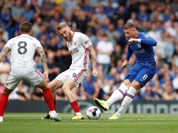Pada laga di Stamford Bridge, Sabtu (31/8/2019) malam WIB, Chelsea sudah bermain agresif sejak menit pertama dan tak memberikan Sheffield kesempatan mengembangkan permainan.