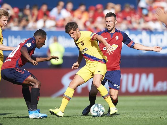 Aksi Barcelona di salah satu laga LaLiga. (Foto: Juan Manuel Serrano Arce / Getty Images) Aksi Barcelona di salah satu laga LaLiga. (Foto: Juan Manuel Serrano Arce / Getty Images)