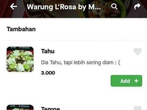 Kasih Nama Menu Tahu Jadi Dia Tahu, tapi diam :(, Rumah Makan Ini Viral