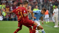 Duel Derby della Capitale, Lazio vs AS Roma akan tersaji di pekan ke-18 Liga Italia, Sabtu (16/1/2021) dini hari WIB, di Stadion Olimpico (Getty Images)