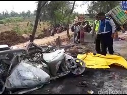 Ini Identitas 4 Jenazah Terbakar Akibat Kecelakaan Maut di Cipularang