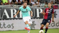 Inter Milan bertanding melawan Cagliari di Sardegna Arena, Senin (2/9/2019) dinihari WIB. Enrico Locci/Getty Images.