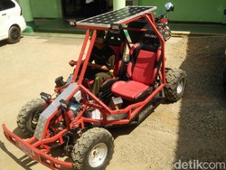 Anak SMK Buat Mobil Listrik Bertenaga Surya