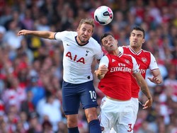 Harry Kane yang maju sebagai eksekutor berhasil mengubah skor menjadi 2-0. Catherine Ivill/Getty Images.
