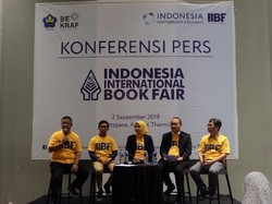 39 Penerbit Bakal Ikuti Pasar Hak Cipta Jual Beli di IIBF 2019