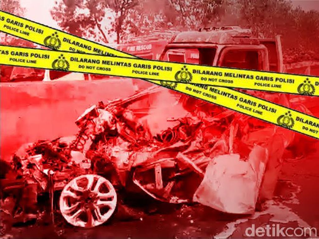 Kecelakaan Beruntun 3 Mobil-1 Truk di Tol Jagorawi Dini Hari, 1 Tewas