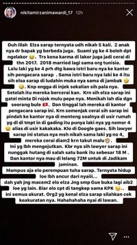 Sebut Elza Syarief Pelakor, Nikita Mirzani: Nyai Dilawan