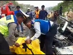 Korban Kecelakaan Maut di Cipularang Tewas Terbakar