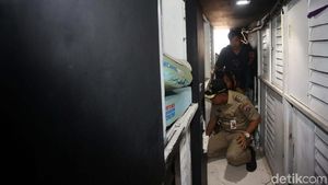Digerebek Satpol PP, Ini Penampakan Kos-kosan Kotak 2x1