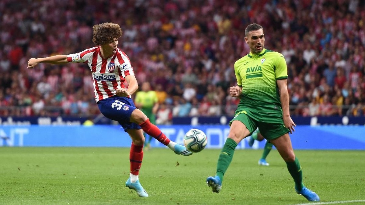 Atletico Madrid menang dramatis 3-2 saat menjamu Eibar (Denis Doyle/Getty Images)