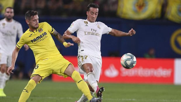 Real Madrid bermain imbang 2-2 lawan Villarreal. (