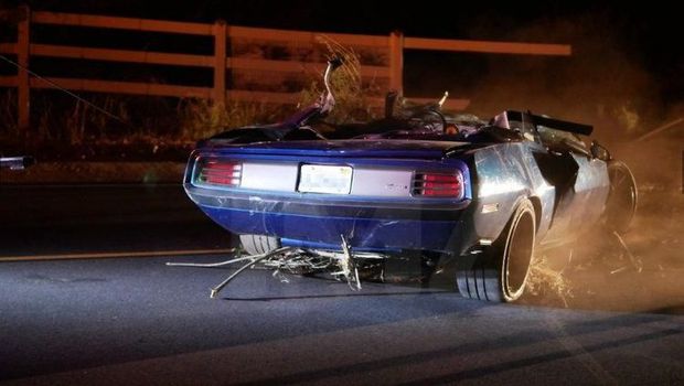 Kecelakaan Mobil Kevin Hart