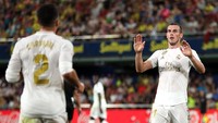 Real Madrid membalas sesaat sebelum turun minum lewat Bale.