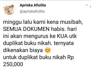Viral, Warga Surabaya Urus Duplikat Buku Nikah Harus Bayar Rp 250 Ribu Viral, Warga Surabaya Urus Duplikat Buku Nikah Harus Bayar Rp 250 Ribu