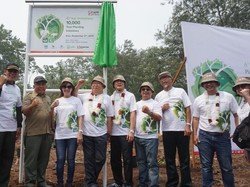 Restorasi Hutan, APP Sinar Mas dan NGO Jepang Tanam 10 Ribu Pohon