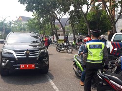 Pakai Pelat Palsu, Mobil Dinas Dewan Terjaring Operasi Patuh di Pekanbaru