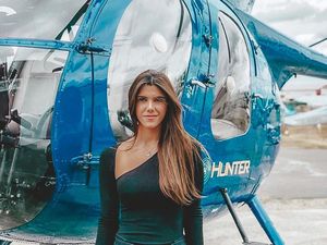 Foto: Liburannya Pilot Helikopter Cantik, Luana Torres Foto: Liburannya Pilot Helikopter Cantik, Luana Torres