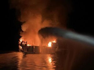 Korban Tewas Kapal Terbakar dan Tenggelam di California Jadi 25 Orang