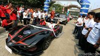 Dari Surabaya, Lima Mobil Listrik ITS Tiba di Jakarta